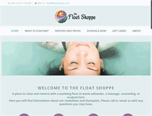 Tablet Screenshot of floatshoppe.com